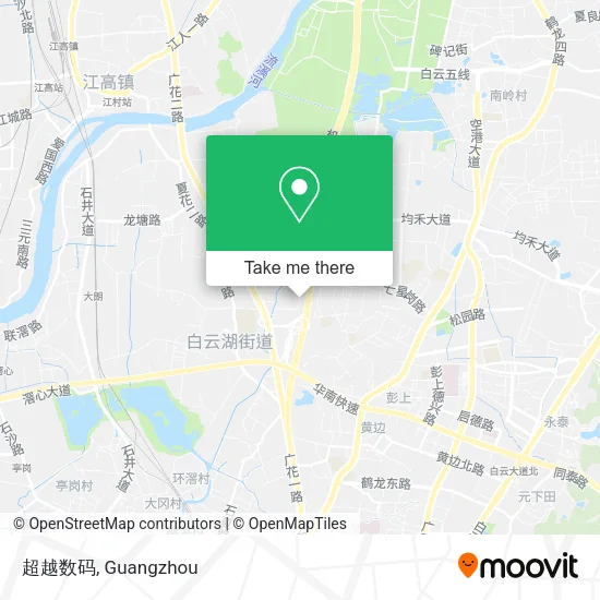 超越数码 map