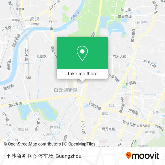 平沙商务中心-停车场 map