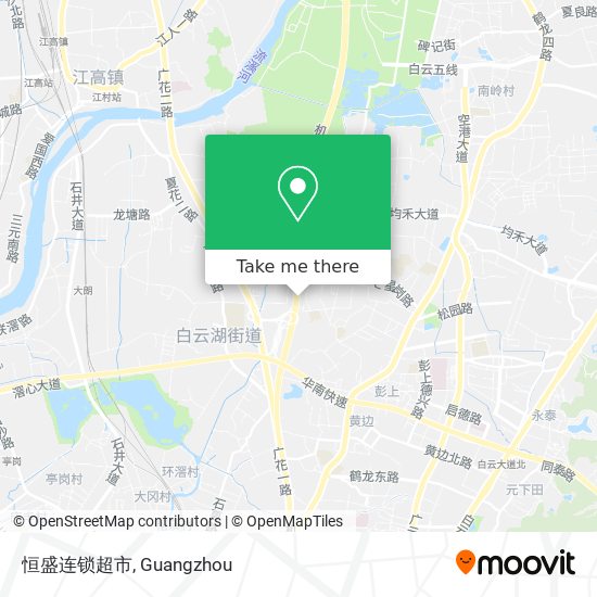 恒盛连锁超市 map