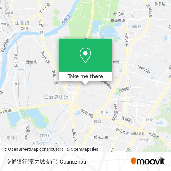 交通银行(富力城支行) map