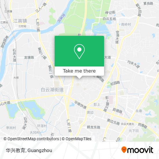 华兴教育 map