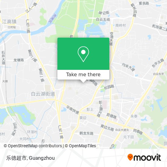 乐德超市 map