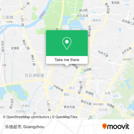 乐德超市 map