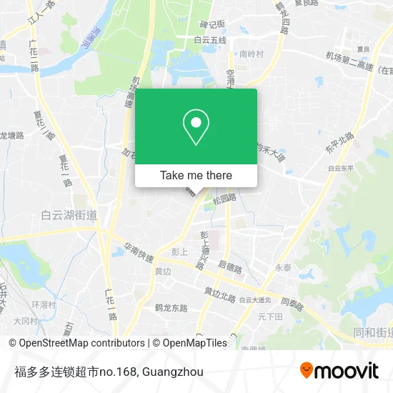 福多多连锁超市no.168 map