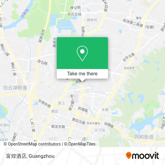 富煌酒店 map