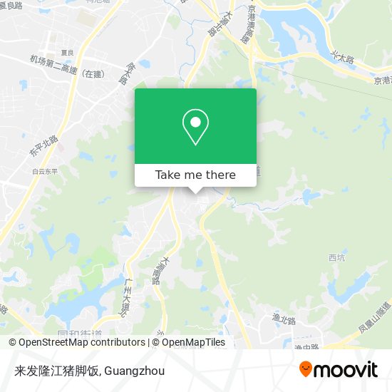 来发隆江猪脚饭 map