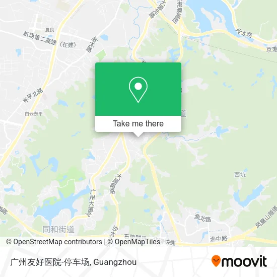 广州友好医院-停车场 map