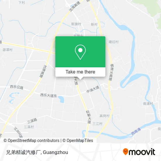兄弟精诚汽修厂 map