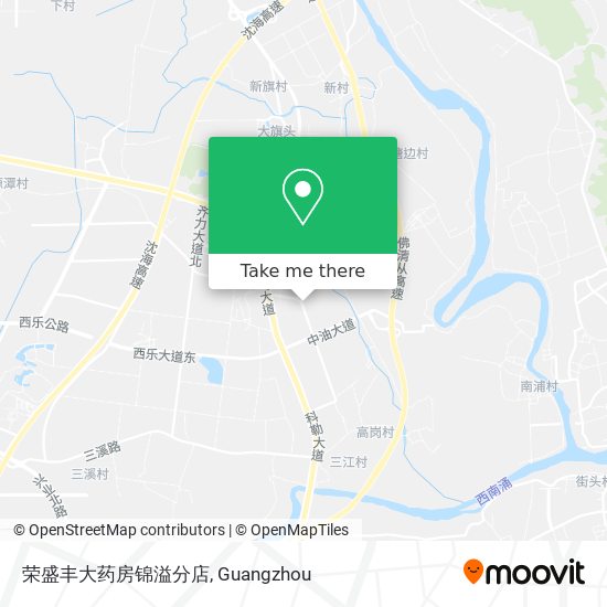 荣盛丰大药房锦溢分店 map