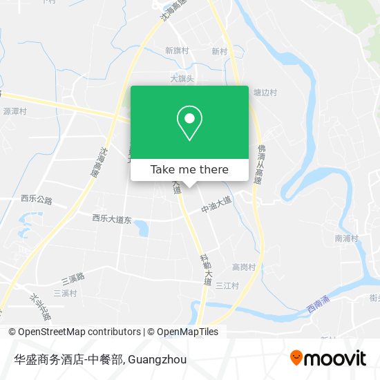 华盛商务酒店-中餐部 map
