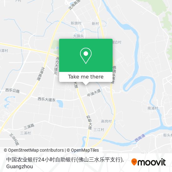 中国农业银行24小时自助银行(佛山三水乐平支行) map