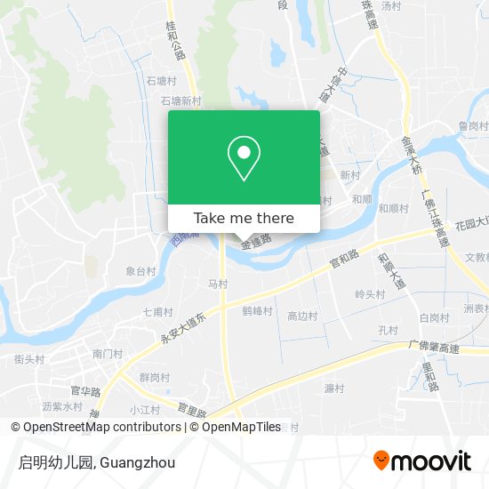 启明幼儿园 map