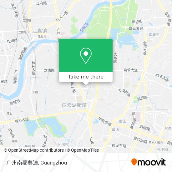 广州南菱奥迪 map