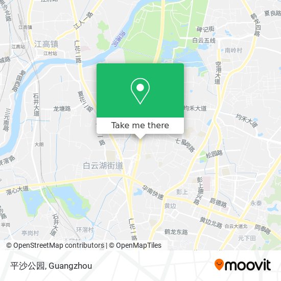 平沙公园 map