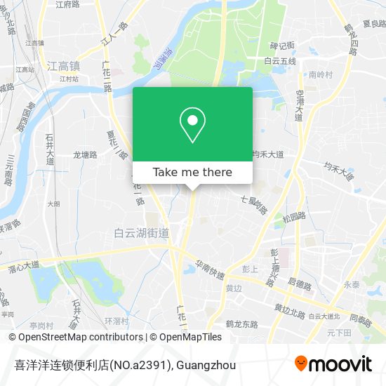 喜洋洋连锁便利店(NO.a2391) map