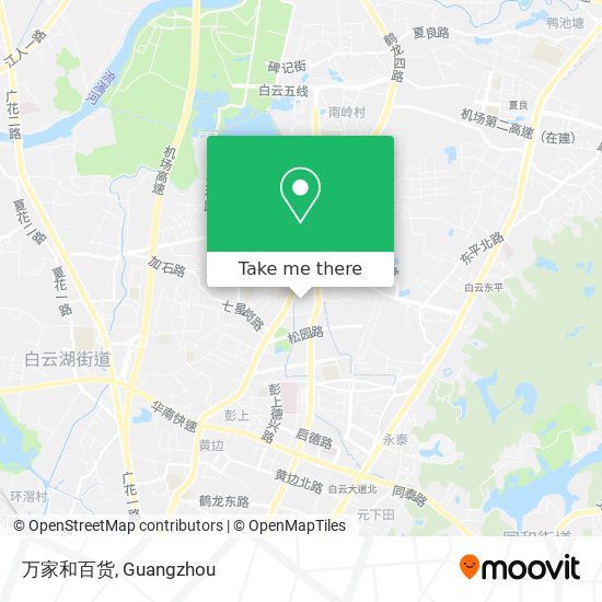 万家和百货 map