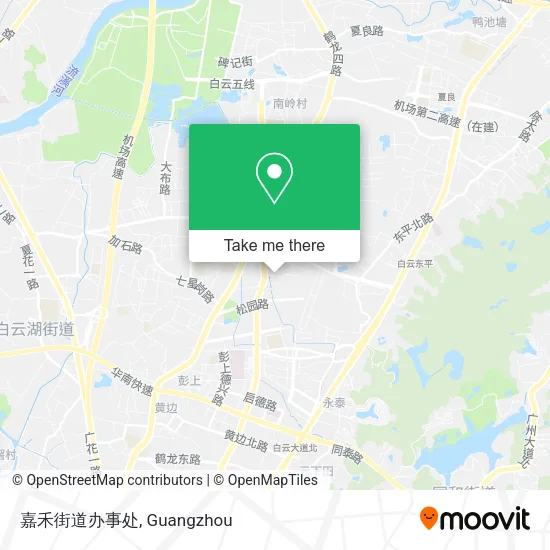 嘉禾街道办事处 map