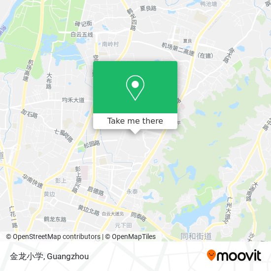 金龙小学 map
