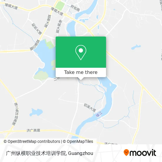 广州纵横职业技术培训学院 map