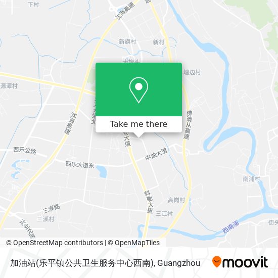 加油站(乐平镇公共卫生服务中心西南) map