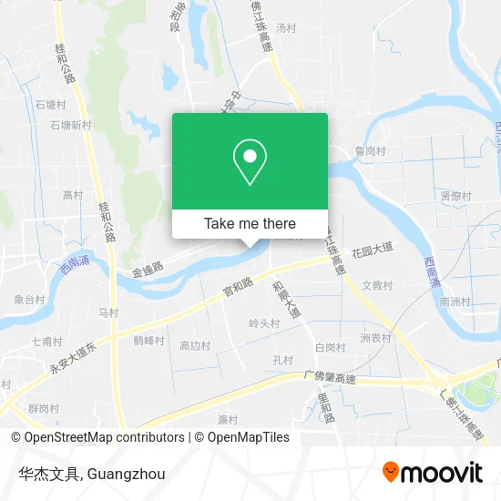 华杰文具 map