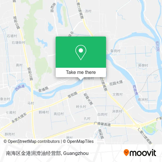 南海区金港润滑油经营部 map