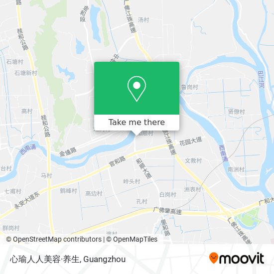 心瑜人人美容·养生 map