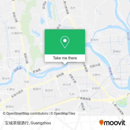宝城茶烟酒行 map