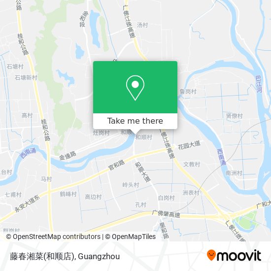 藤春湘菜(和顺店) map