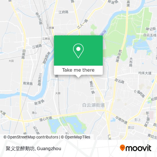 聚义堂醉鹅坊 map
