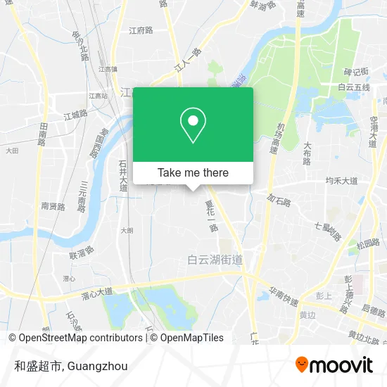 和盛超市 map