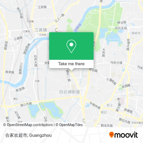 合家欢超市 map