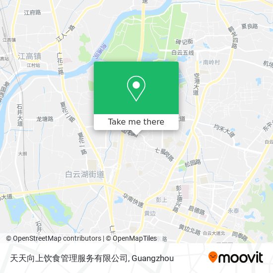 天天向上饮食管理服务有限公司 map