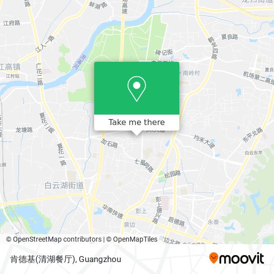 肯德基(清湖餐厅) map