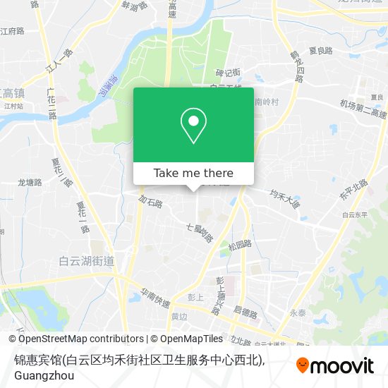 锦惠宾馆(白云区均禾街社区卫生服务中心西北) map
