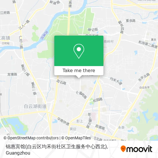 锦惠宾馆(白云区均禾街社区卫生服务中心西北) map