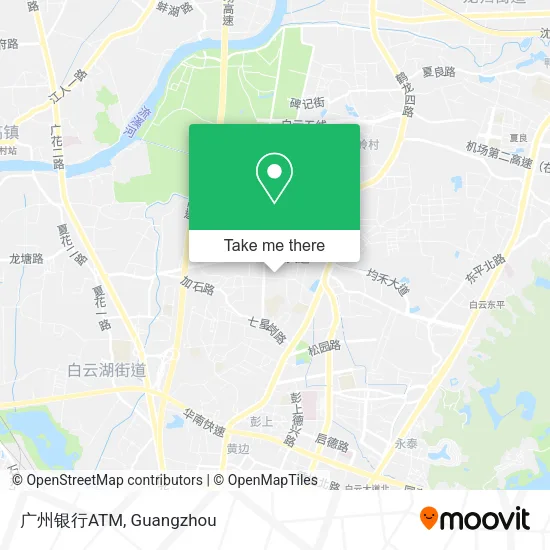 广州银行ATM map