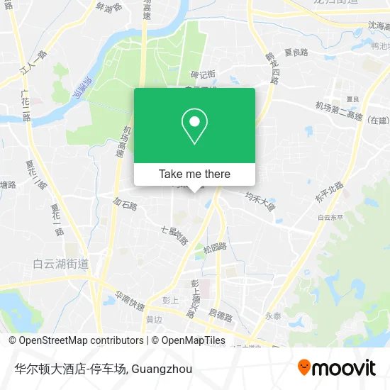 华尔顿大酒店-停车场 map