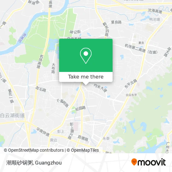 潮顺砂锅粥 map