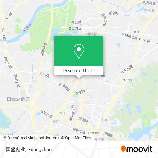 国盛鞋业 map