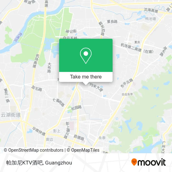 帕加尼KTV酒吧 map