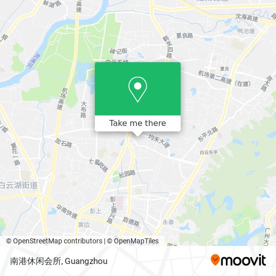 南港休闲会所 map