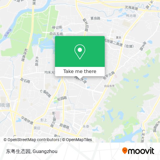 东粤生态园 map