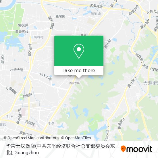 华莱士汉堡店(中共东平经济联合社总支部委员会东北) map