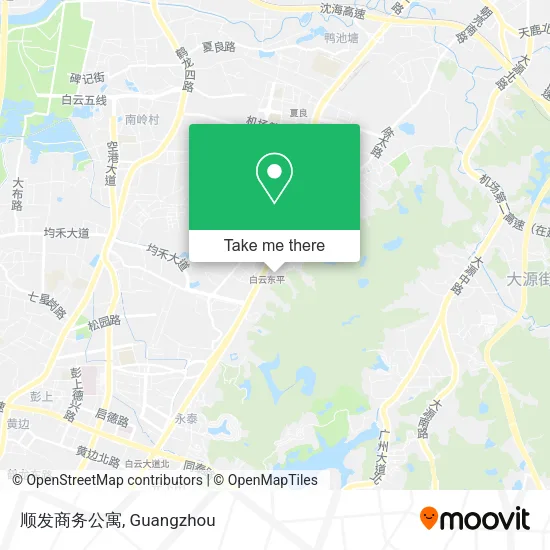 顺发商务公寓 map