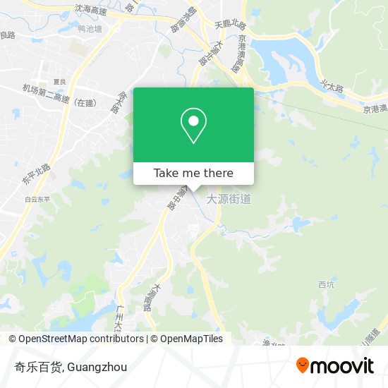 奇乐百货 map