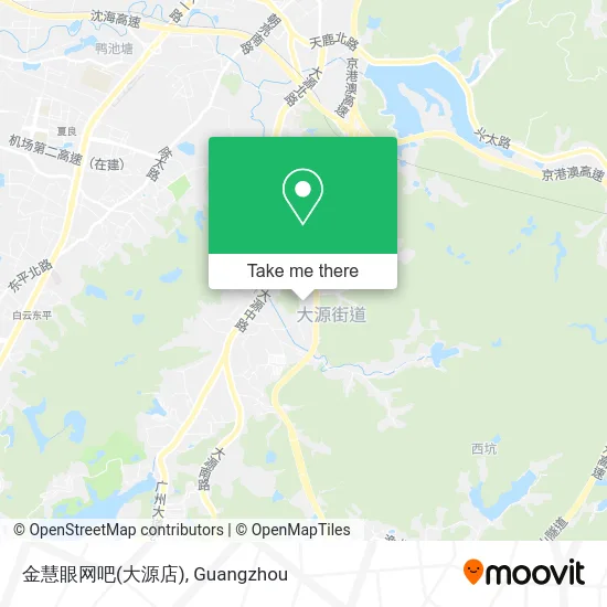 金慧眼网吧(大源店) map
