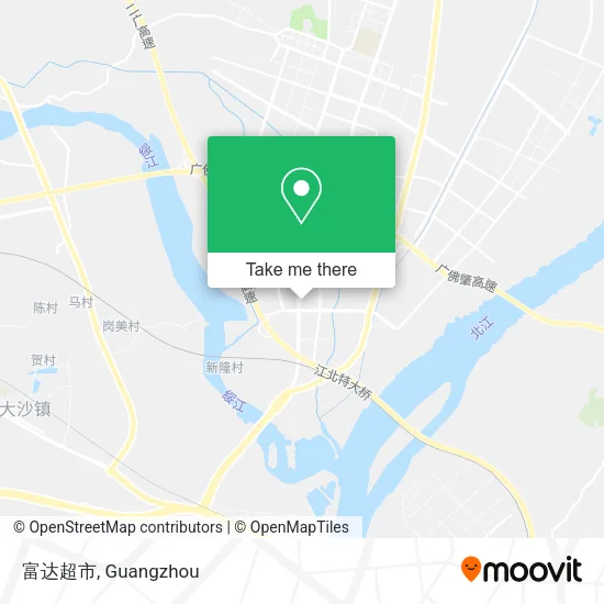 富达超市 map