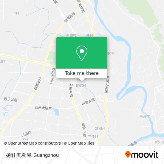 扬轩美发屋 map