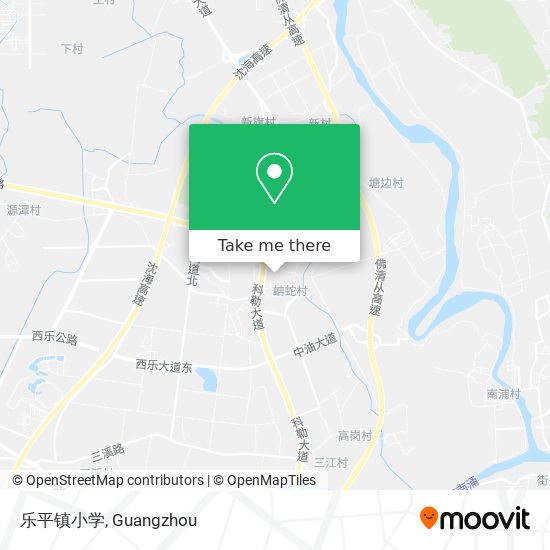 乐平镇小学 map
